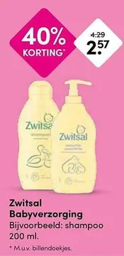 Aanbieding: Zwitsal Babyverzorging