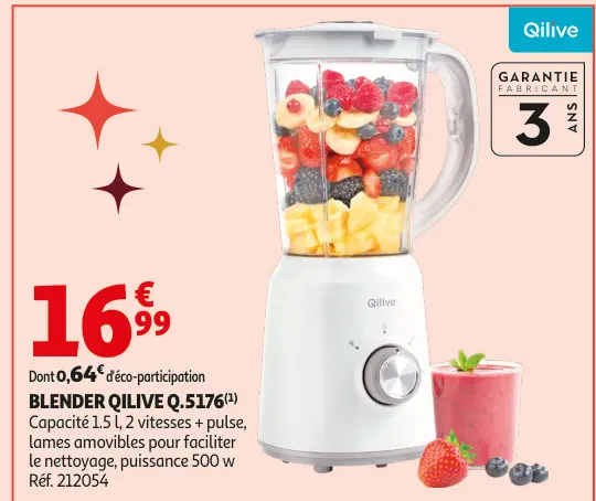 Promotie: Blender Qilive q.5176