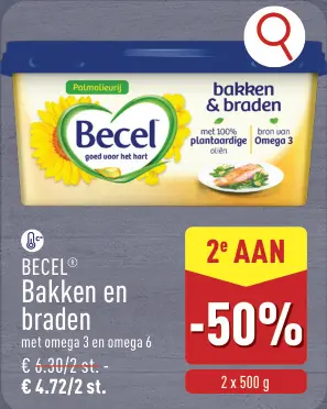 Promotie: BECEL Bakken en braden