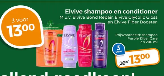 Aanbieding: shampoo en conditioner