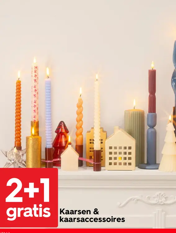 Aanbieding: Kaarsen & kaarsaccessoires