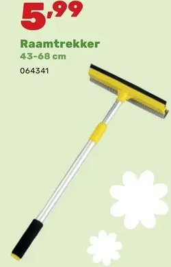 Promotie: Raamtrekker
