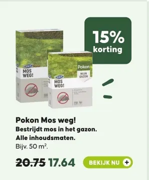 Aanbieding: Mos weg!