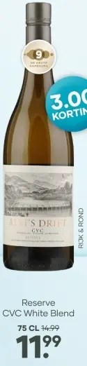 Aanbieding: Reserve CVC White Blend