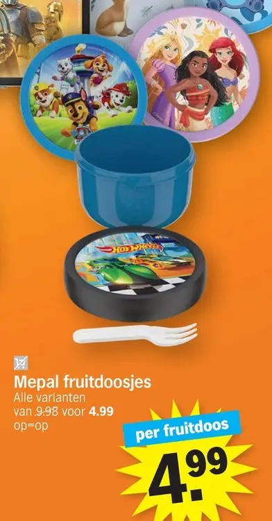 Promotie: Fruitdoosjes
