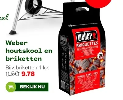 Aanbieding: houtskool en briketten