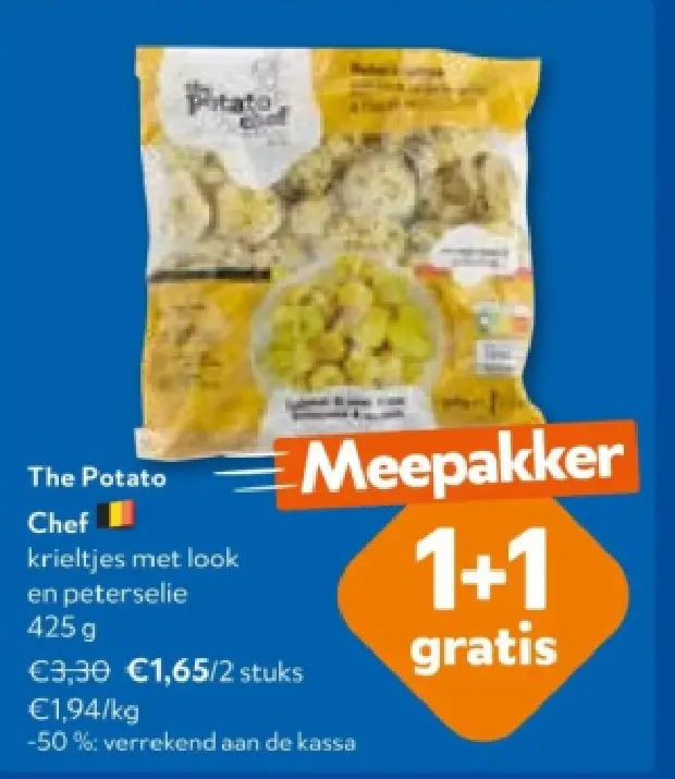 Promotie: krieltjes met look en peterselie