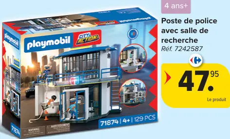 Offre: Poste de police avec salle de recherche