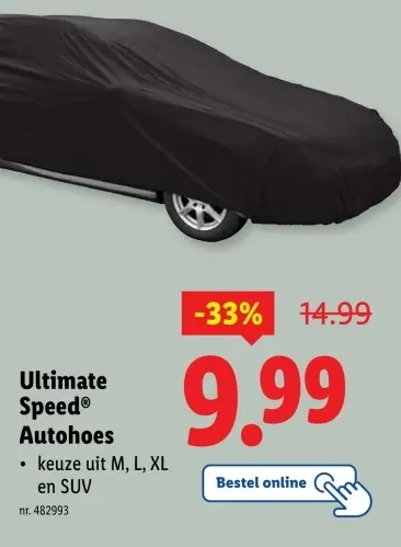 Aanbieding: Autohoes