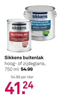 Aanbieding: Sikkens buitenlak