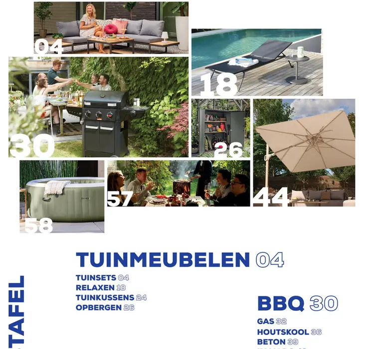 Promotie: Tuinmeubelen