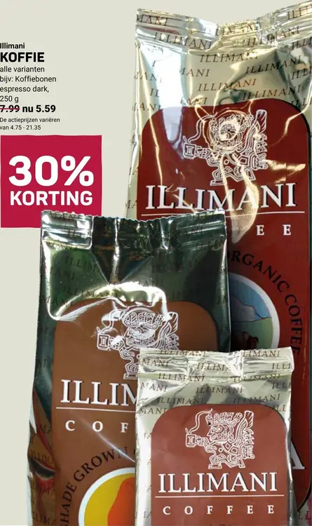 Aanbieding: Illimani Koffie