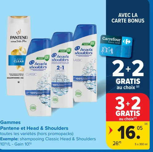 Offre: Shampooing Classic