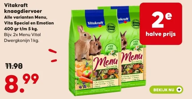 Aanbieding: Vitakraft knaagdiervoer