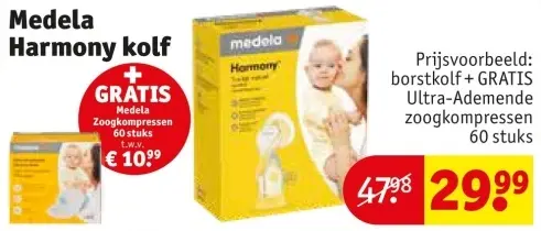 Aanbieding: Medela Harmony kolf
