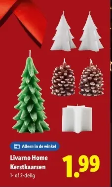 Aanbieding: Kerstkaarsen