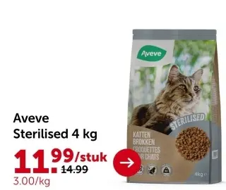 Aanbieding: Aveve Sterilised
