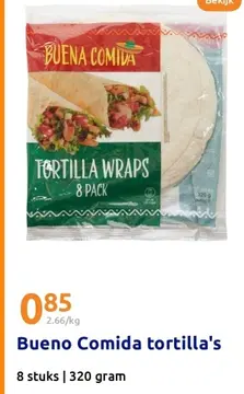 Aanbieding: Bueno Comida tortilla's