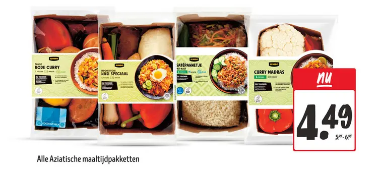 Aanbieding: Alle Aziatische maaltijdpakketten