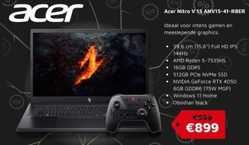 Aanbieding: Acer Nitro V 15 ANV15-41-R8ER