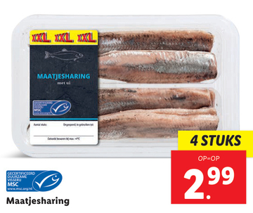 Aanbieding: Maatjesharing met ui