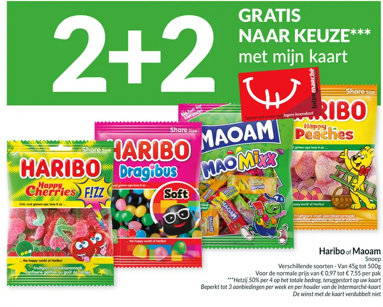 Promotie: Haribo of Maoam Snoep