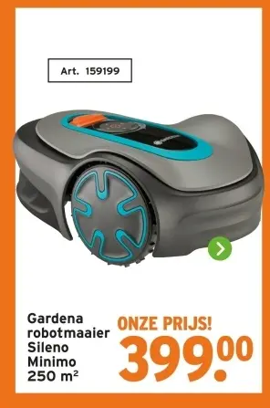 Aanbieding: robotmaaier Sileno Minimo