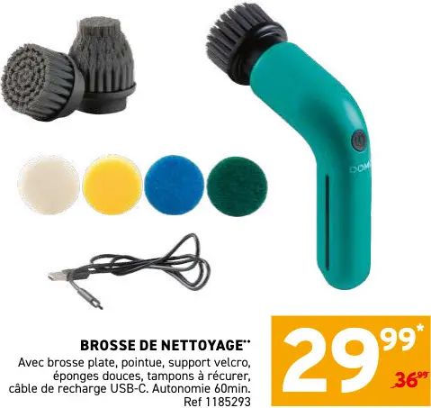 Offre: Brosse de nettoyage