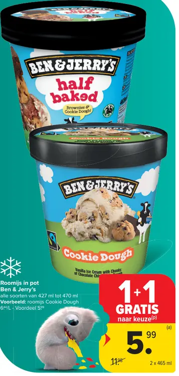 Promotie: Roomijs in pot