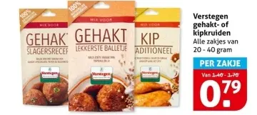 Aanbieding: Verstegen gehakt- of kipkruiden