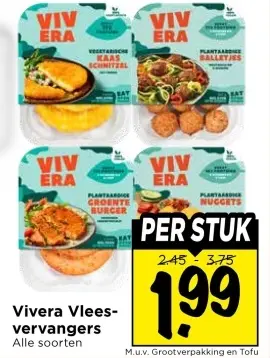 Aanbieding: Vleesvervangers