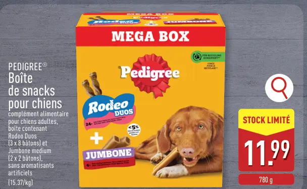 Offre: Boîte de snacks pour chiens