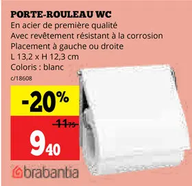 Offre: Porte-rouleau WC