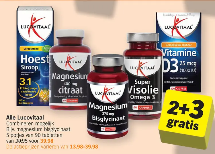 Promotie: Alle Lucovitaal
