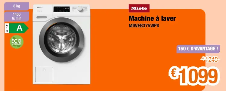 Offre: Machine à laver