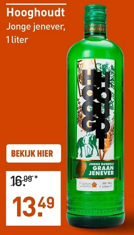 Aanbieding: Hooghoudt Jonge jenever