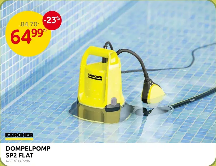Promotie: Dompelpomp SP2 Flat