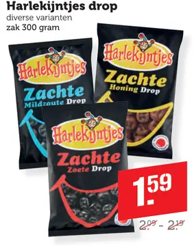 Aanbieding: Harlekijntjes drop