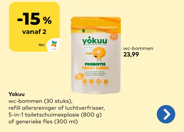 Promotie: Wc-bommen, refill allesreiniger of luchtverfrisser, 5-in-1 toiletschuimexplosie of generieke fles