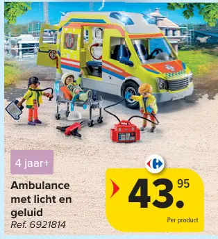Promotie: Ambulance met licht en geluid