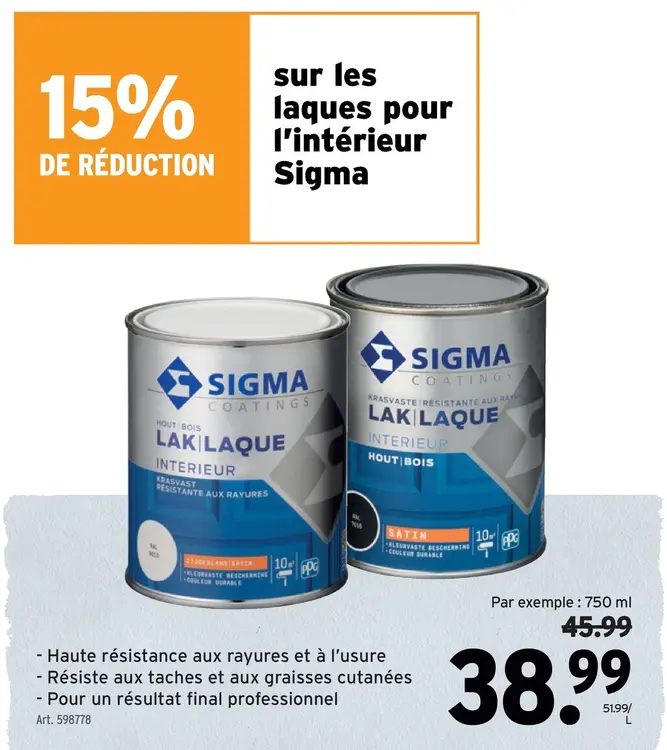 Offre: Lak laque