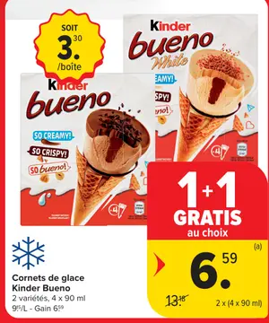 Offre: Cornets de glace