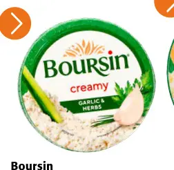 Promotie: Boursin