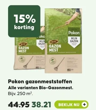 Aanbieding: Gazonmeststoffen