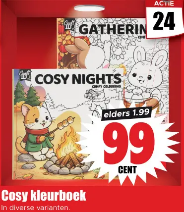 Aanbieding: Craft ID Cosy kleurboek