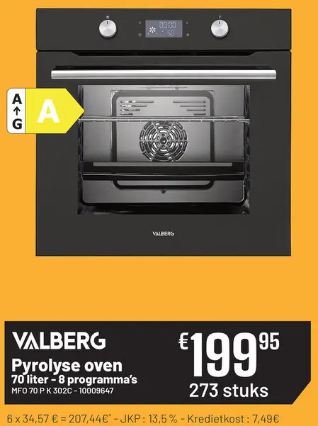 Promotie: Pyrolyse oven