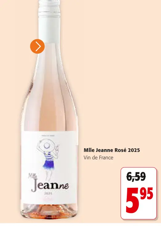 Offre: Mlle Jeanne Rosé