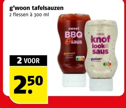 Aanbieding: Tafelsauzen