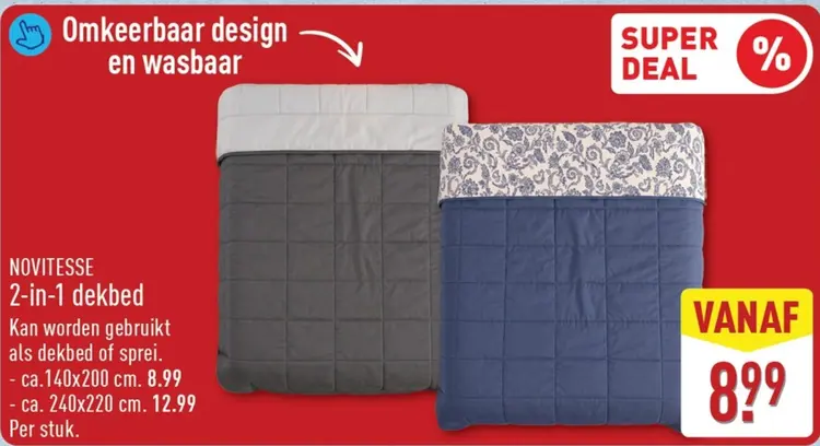 Aanbieding: 2-in-1 dekbed