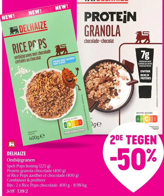 Promotie: Delhaize Ontbijtgranen